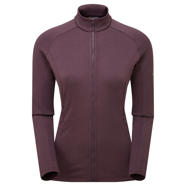 Кофта флисовая MONTANE Female Protium Jacket, Mulberry - фото