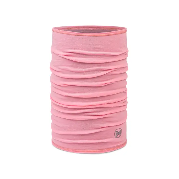 Шерстянный бафф Buff Lightweight Merino Wool, Solid Rose Pink (BU 113010.561.10.00) - фото