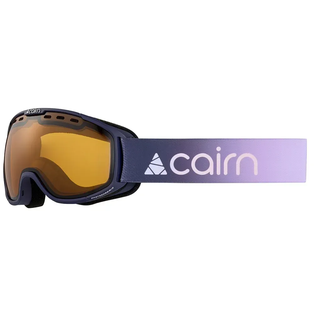 Маска горнолыжная Cairn Rainbow Photochromic, Mat Night Lilac - фото