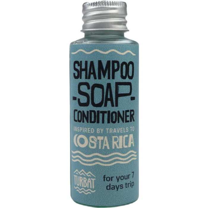 Шампунь-мыло-кондиционер 3в1 Turbat Costa Rica 7 days, 50 мл - фото