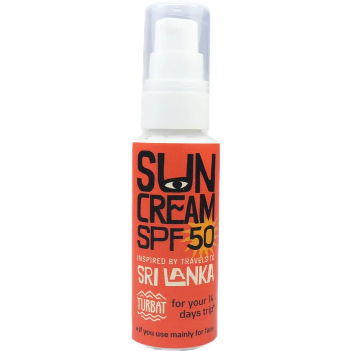 Сонцезахисний крем Turbat Sri Lanka SPF 50, 50 мл - фото