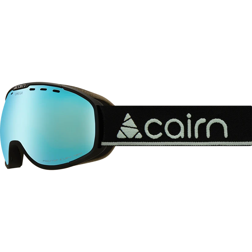 Маска гірськолижна Cairn Blaze M Pure SPX3, Black Ice Blue - фото