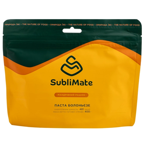 Паста Болоньезе SubliMate, 120 г - фото