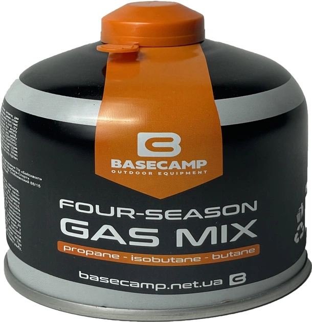 Газовий балон BaseCamp 4 Season Gas 230 г (BCP 70300) - фото