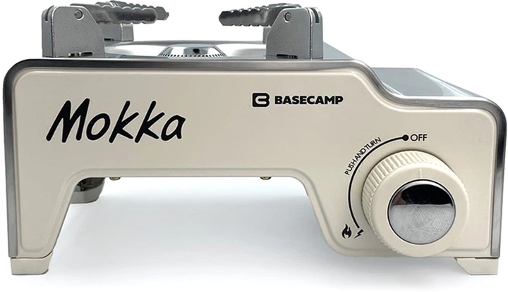 Портативна газова плитка Base Camp Camping Stove Mokka, Bone White (BCP 51417) - фото