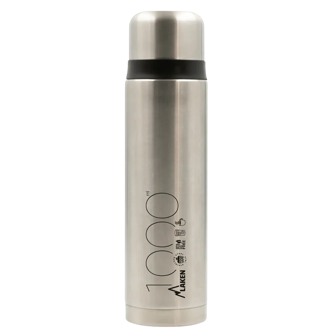 Термос Laken Thermo Liquids Flask 1L, Silver (18100S) - фото