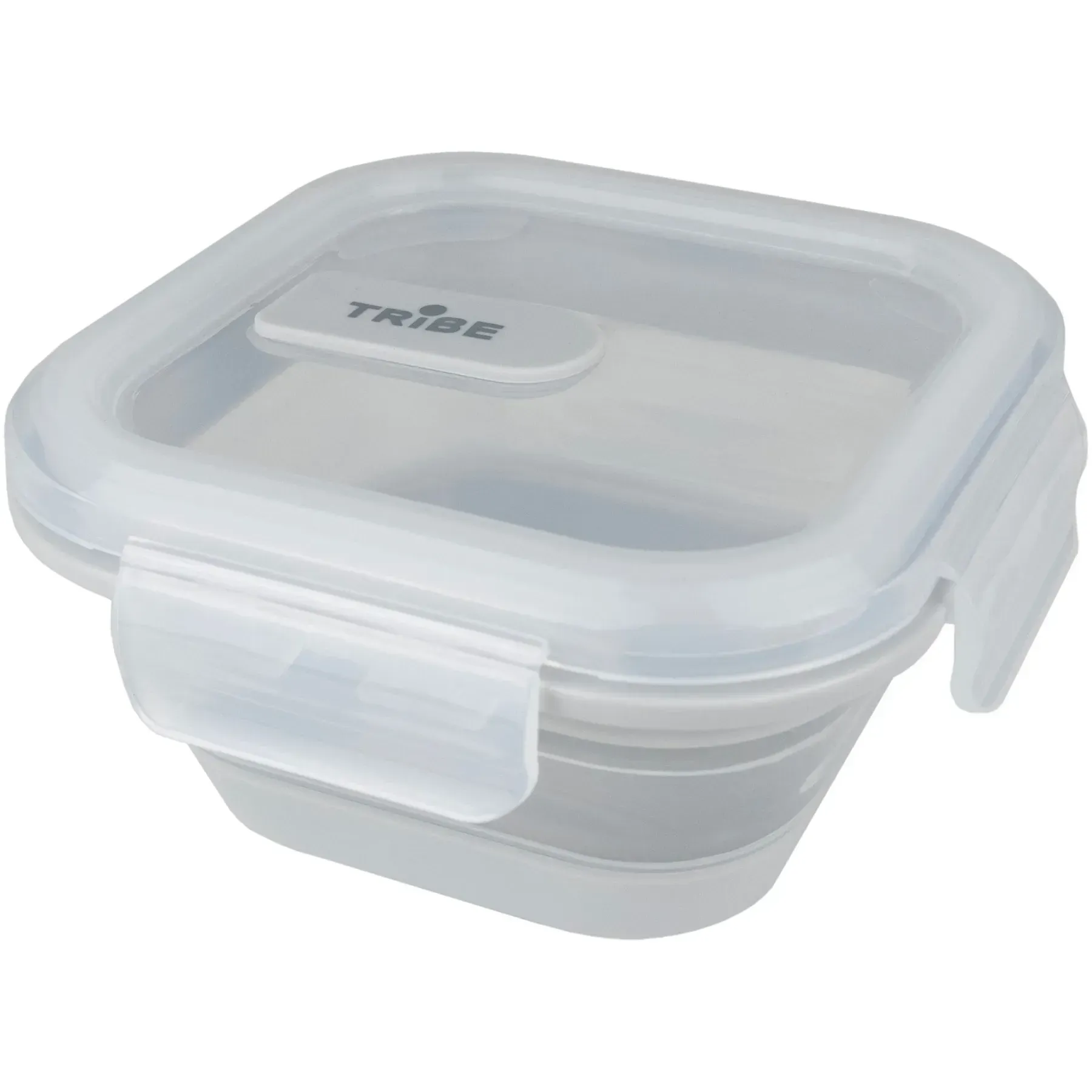 Контейнер силиконовый Tribe Collapsible Container 500 ml, Grey (T-FF-0027) - фото