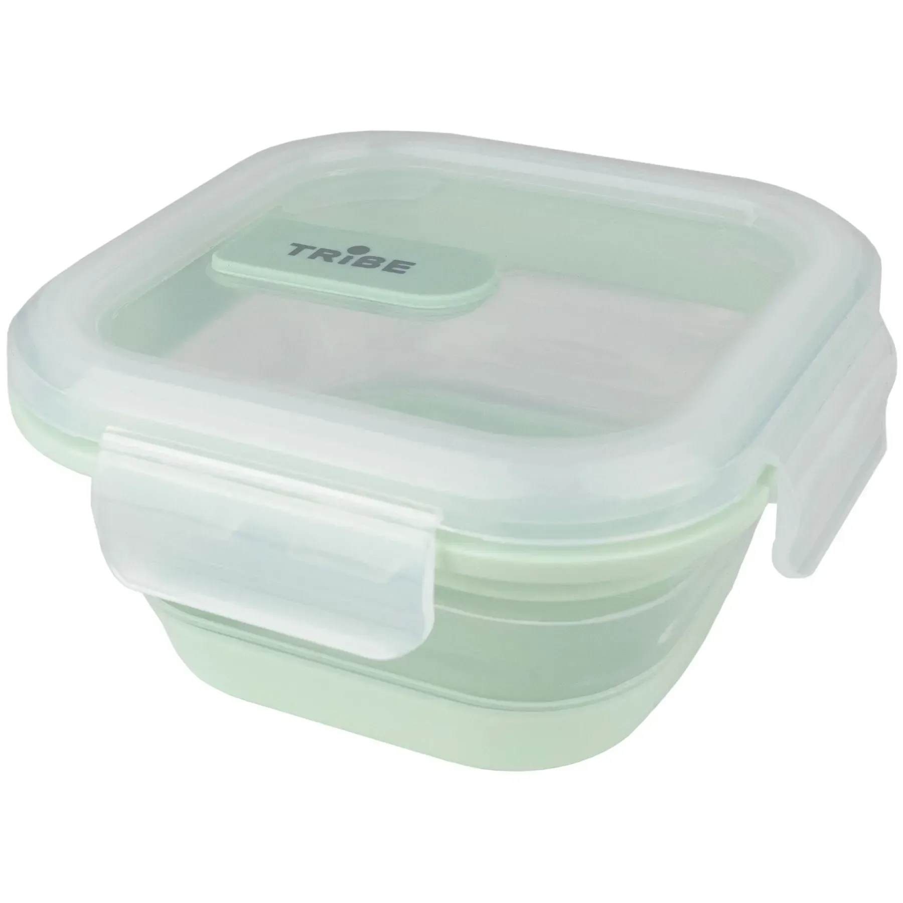 Контейнер силиконовый Tribe Collapsible Container 500 ml, Mint (T-FF-0027) - фото