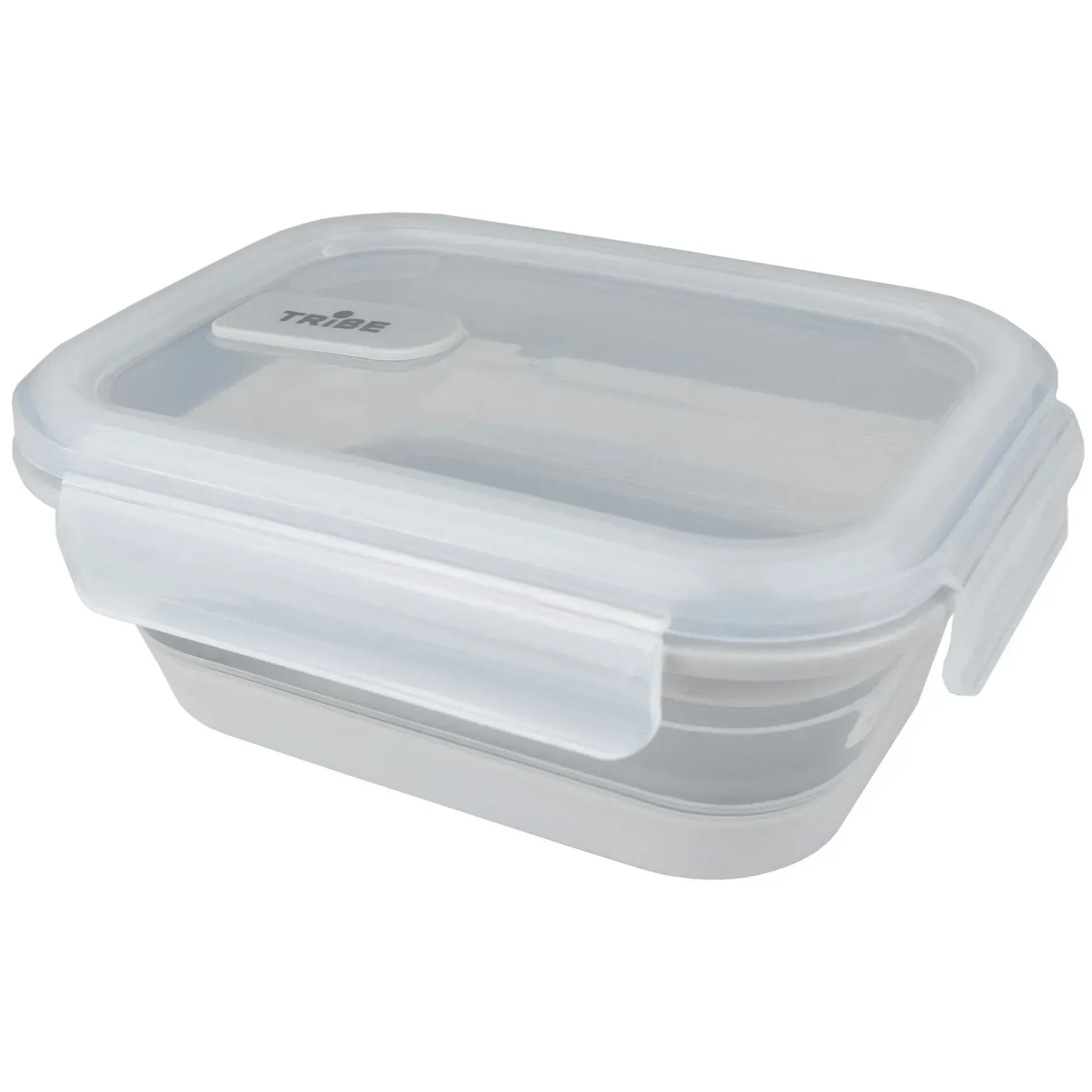 Контейнер силиконовый Tribe Collapsible Container 800 ml, Grey (T-FF-0028) - фото
