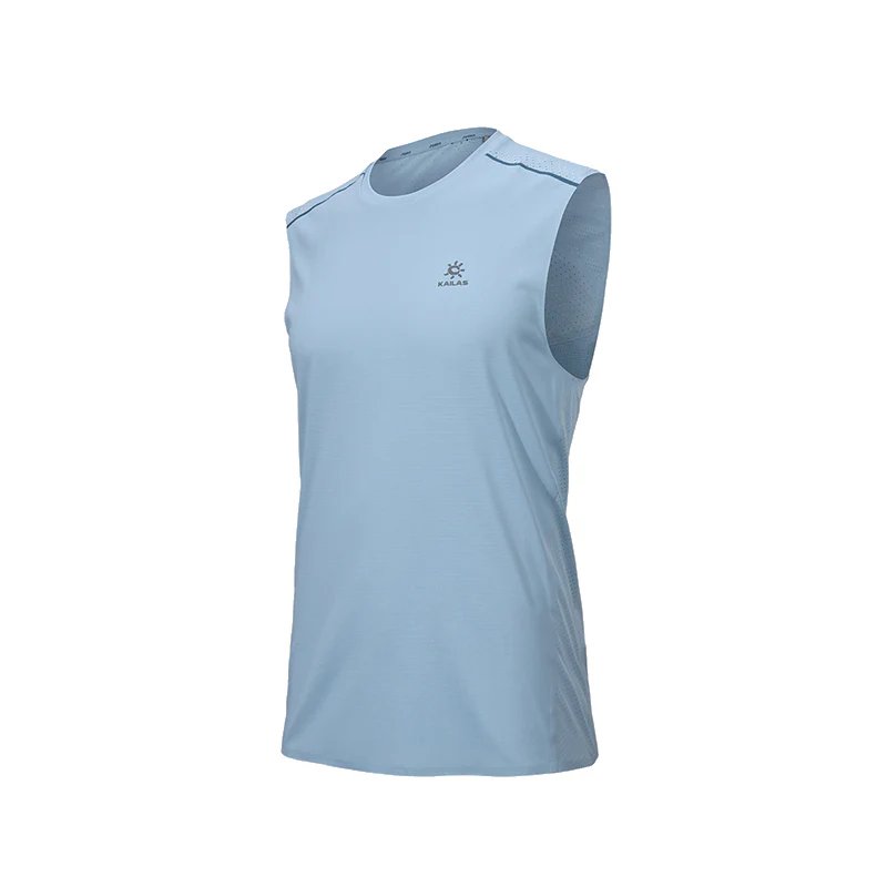 Майка чоловіча Kailas Fuga Wide Shoulder Running Tank Men's, Blue (KG2517116) - фото